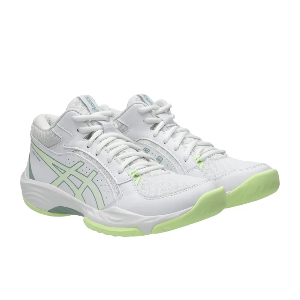 Asics Gel Task Mt 5 Kadın Beyaz profesyonel voleybol ve  Günlük spor Ayakkabı