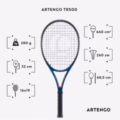 Artengo TR500 280 gr Tenis Raketi