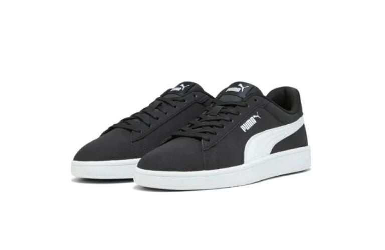 Puma Puma Puma Smash 3.0 Buck Unisex Spor Ayakkabı Siyah-beyaz 392336-01