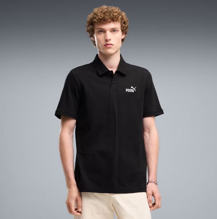 Puma Essentials Erkek Beyaz Polo Tişört 682552-01