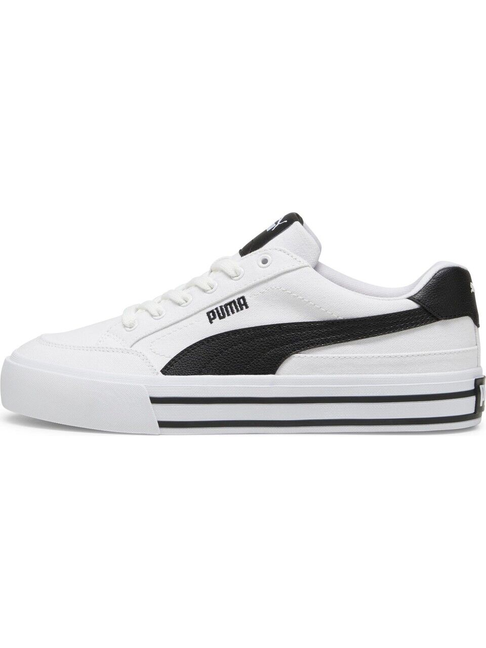 Puma  Keten Günlük Spor giyim  Ayakkabı 396353-02 beyaz/siyah