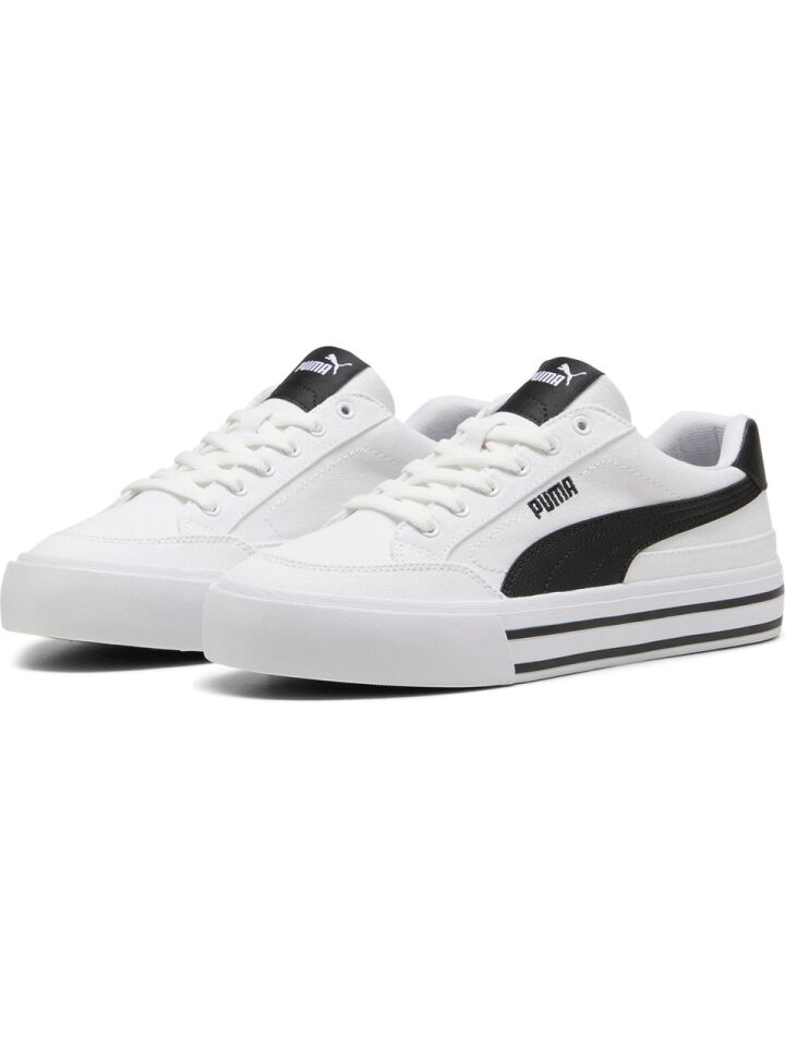 Puma  Keten Günlük Spor giyim  Ayakkabı 396353-02 beyaz/siyah
