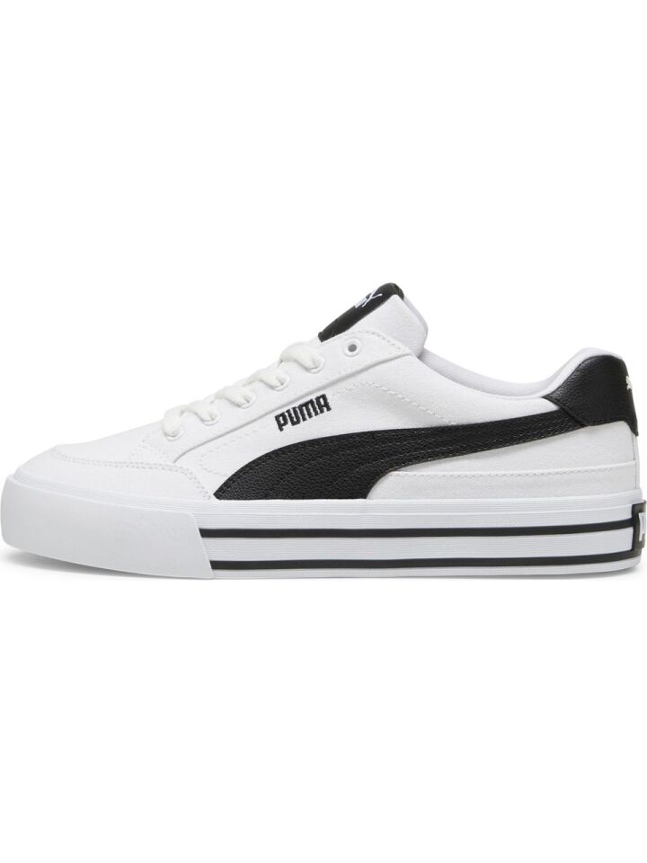 Puma  Keten Günlük Spor giyim  Ayakkabı 396353-02 beyaz/siyah