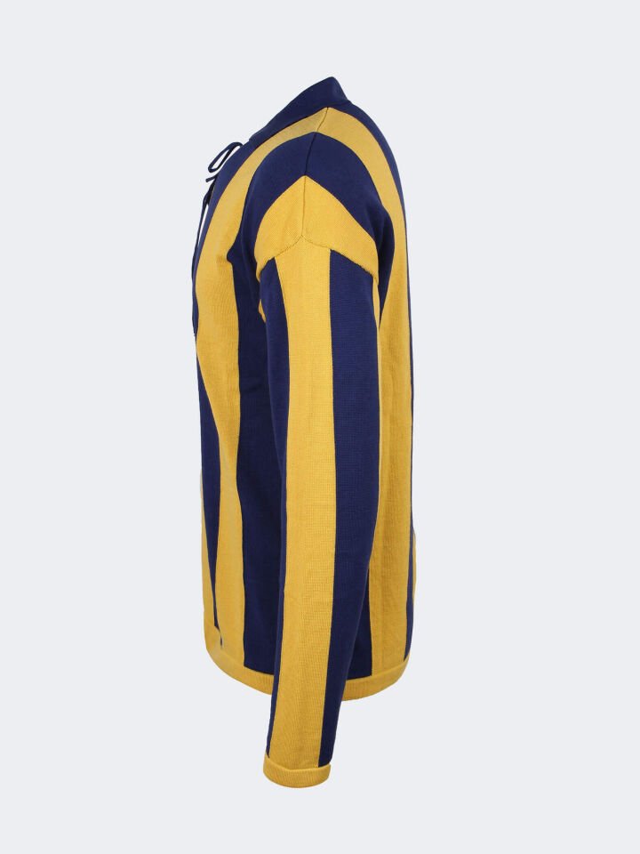 Fenerbahçe Çubuklu Bağcıklı Yaka Trıko Forma